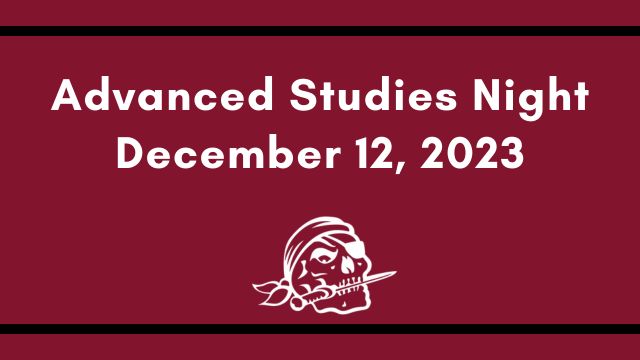  Advanced Studies Night December 12th